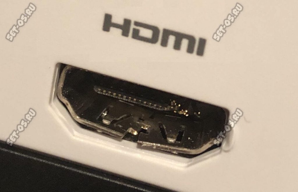 сломан разъём hdmi на телевизоре