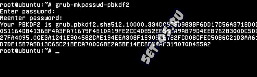 grub-mkpasswd-pbkdf2